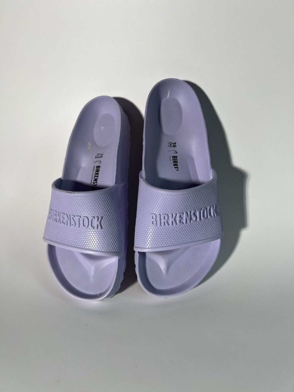 Birkenstock Barbados Purple Fog EVA Size 38 / Sz7 - Picture 14 of 14